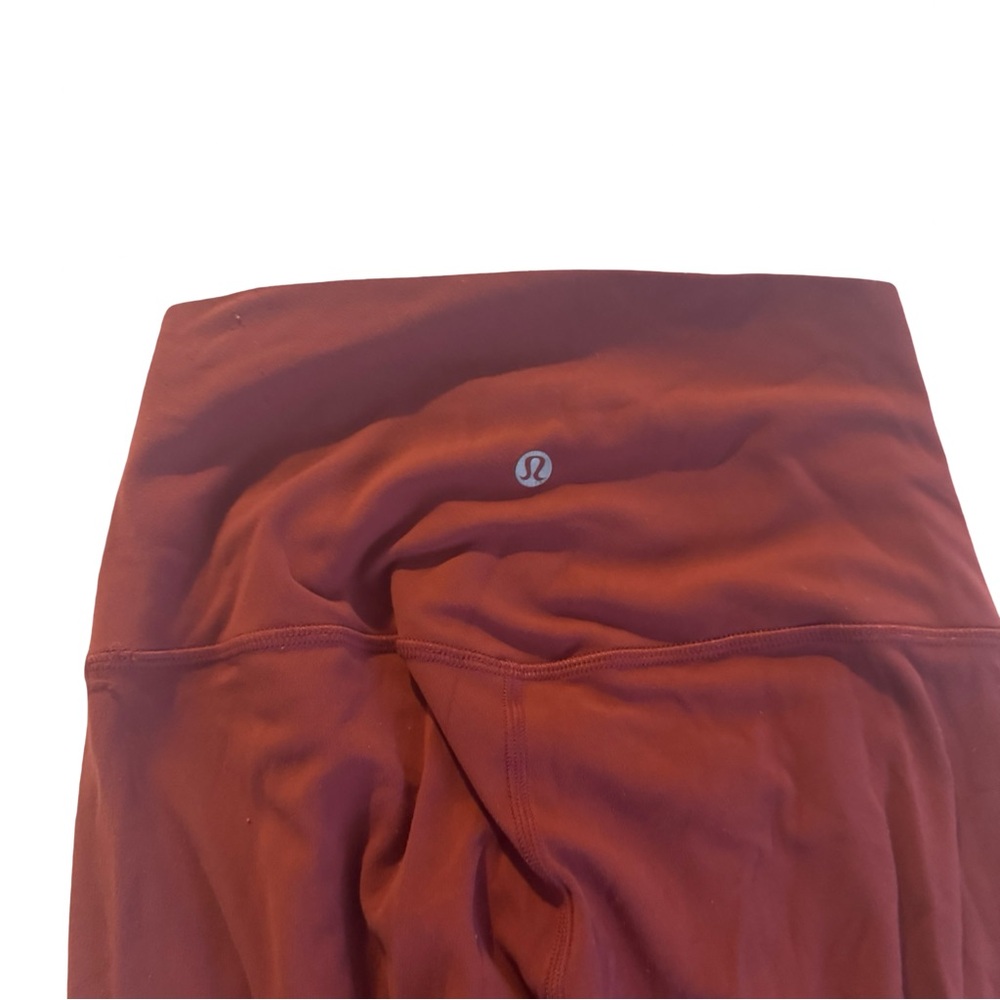 LULULEMON align 28” high rise leggings | Chianti Red | Size 6 | GUC - Picture 6 of 12